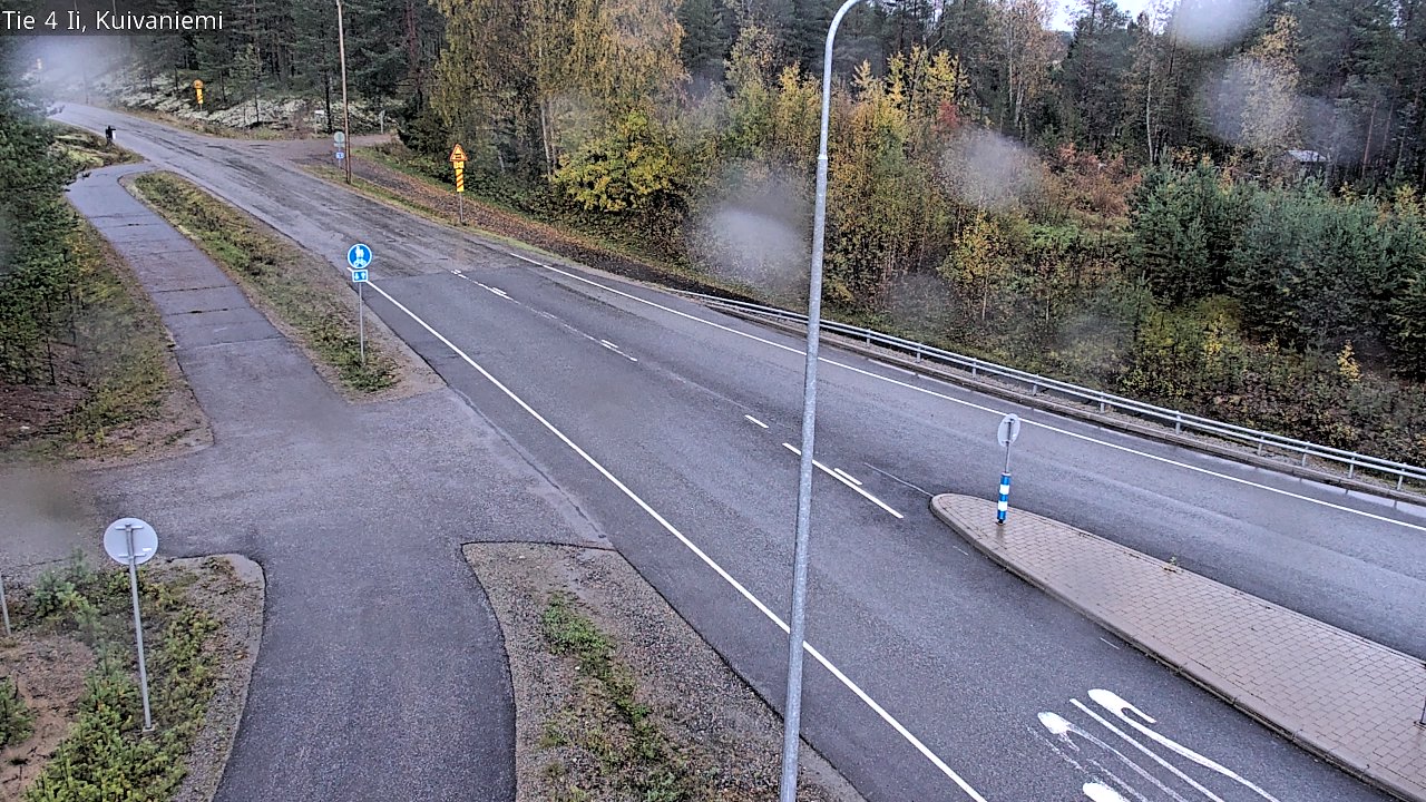 Weather Camera Image Väg 4 Ii, Kuivaniemi, Ii, Pohjois-Pohjanmaa