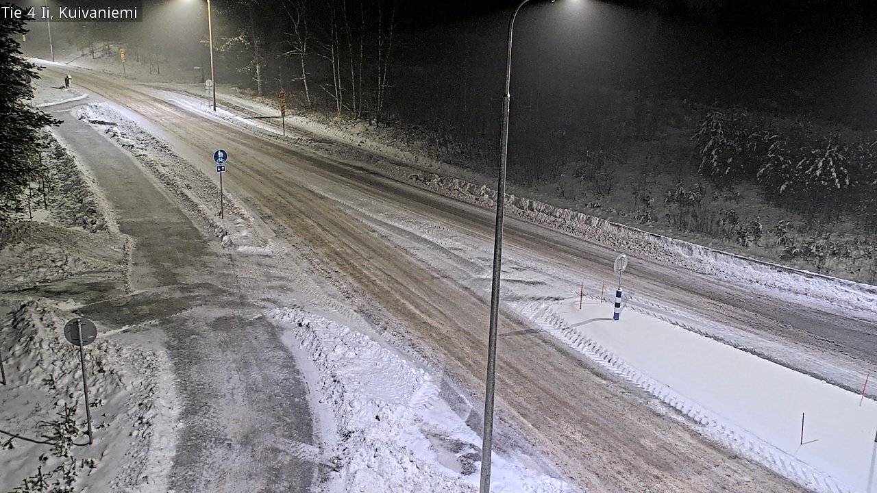 Weather Camera Image Väg 4 Ii, Kuivaniemi, Ii, Pohjois-Pohjanmaa