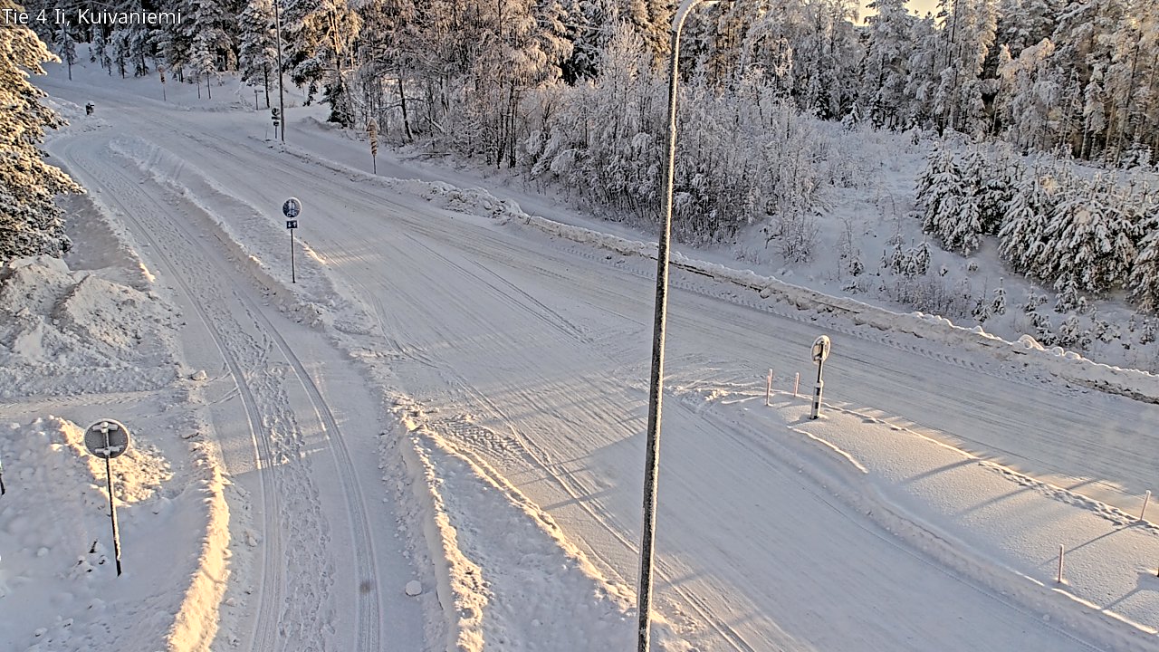 Weather Camera Image Road 4 Ii, Kuivaniemi, Ii, Pohjois-Pohjanmaa