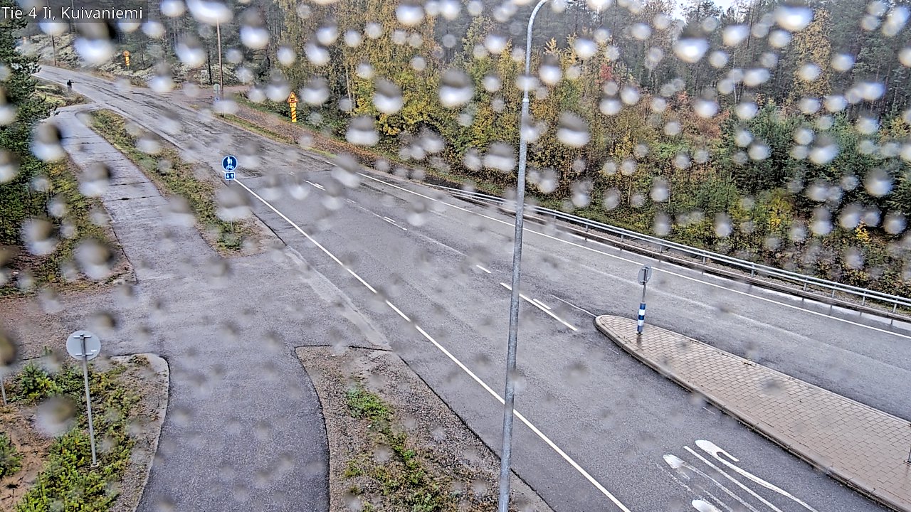 Weather Camera Image Väg 4 Ii, Kuivaniemi, Ii, Pohjois-Pohjanmaa