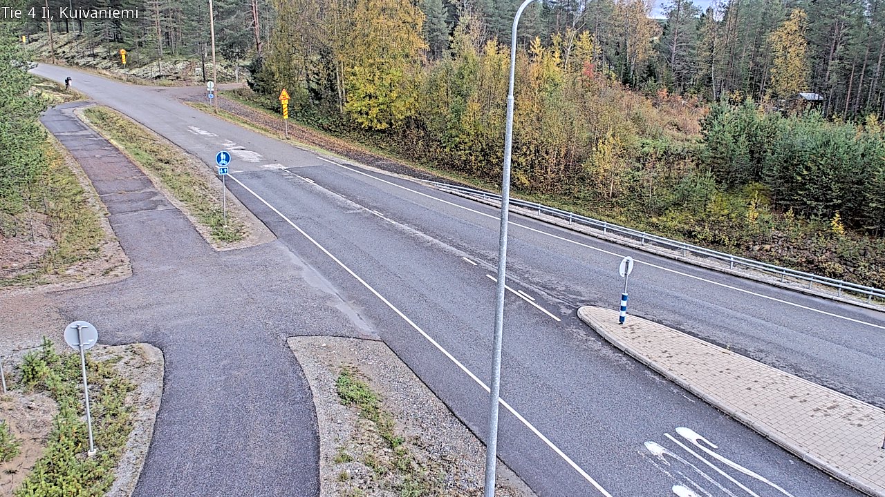 Weather Camera Image Väg 4 Ii, Kuivaniemi, Ii, Pohjois-Pohjanmaa