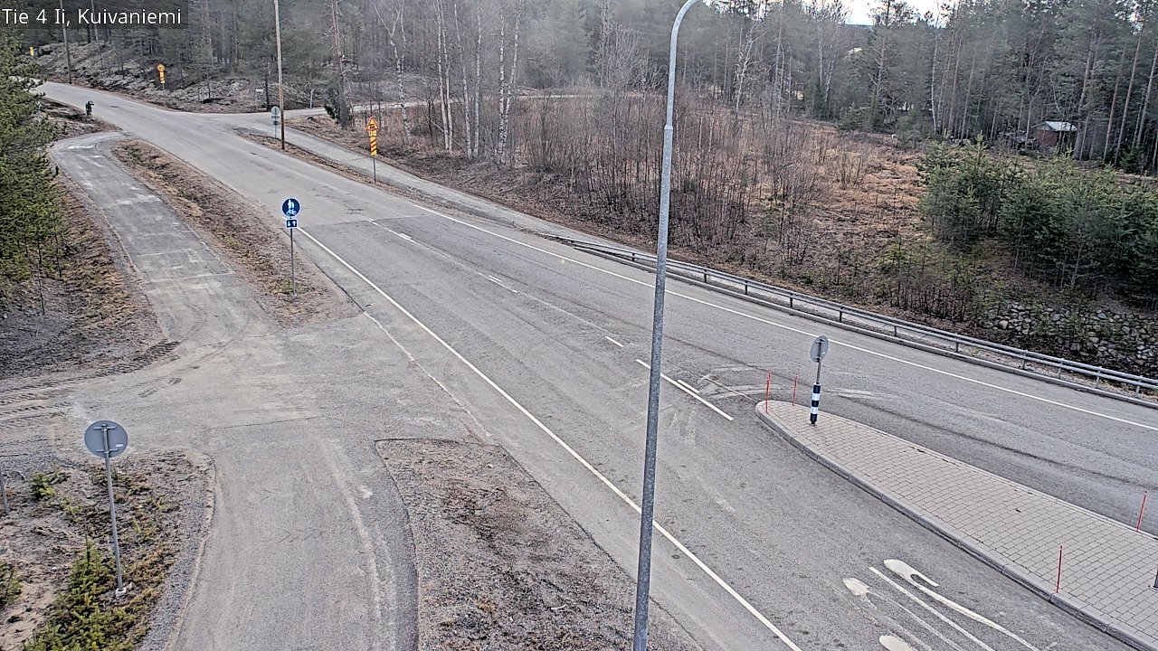 Weather Camera Image Road 4 Ii, Kuivaniemi, Ii, Pohjois-Pohjanmaa
