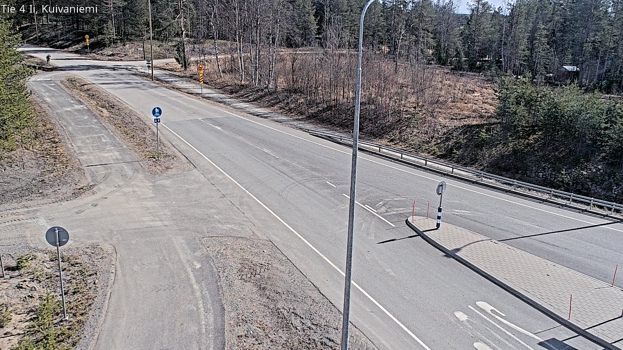Weather Camera Image Road 4 Ii, Kuivaniemi, Ii, Pohjois-Pohjanmaa