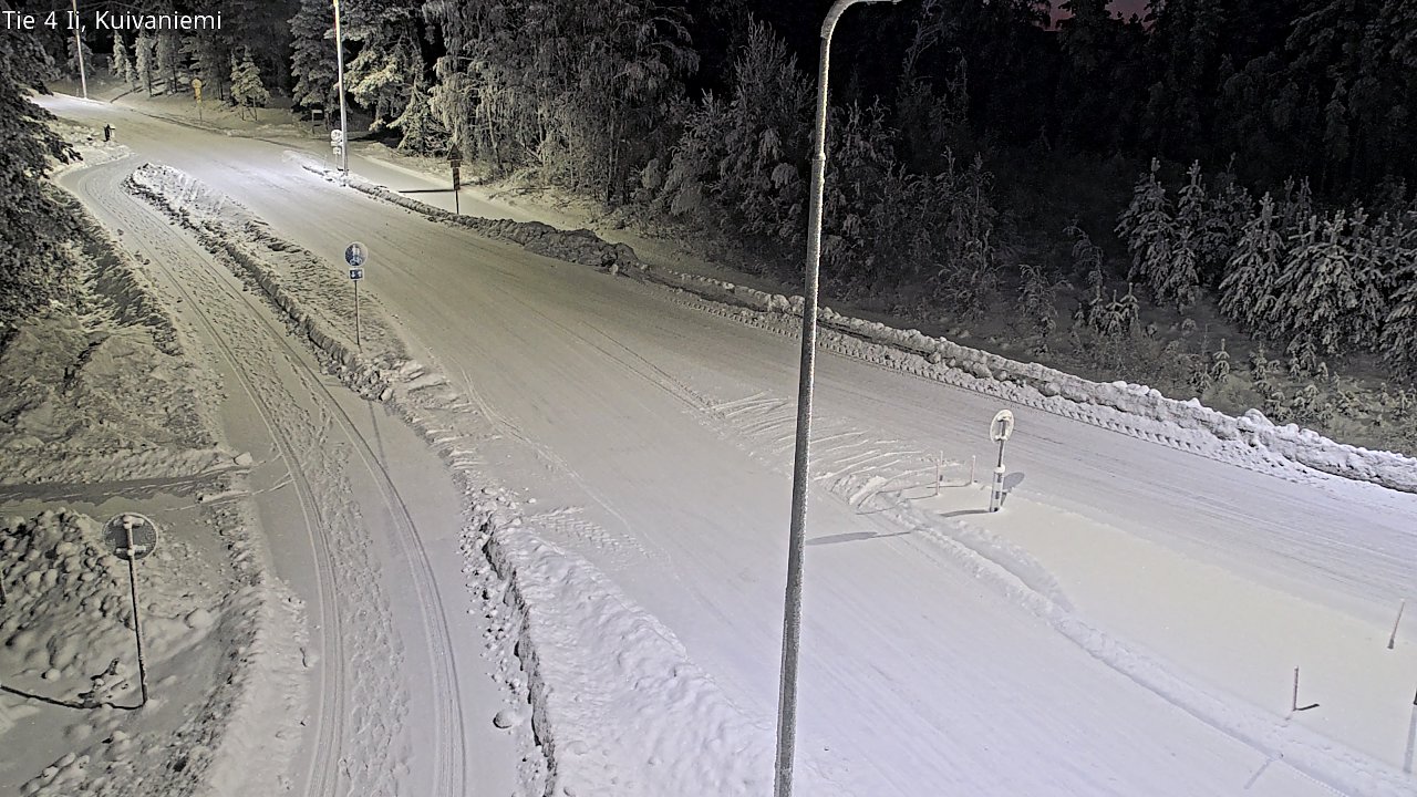 Weather Camera Image Road 4 Ii, Kuivaniemi, Ii, Pohjois-Pohjanmaa
