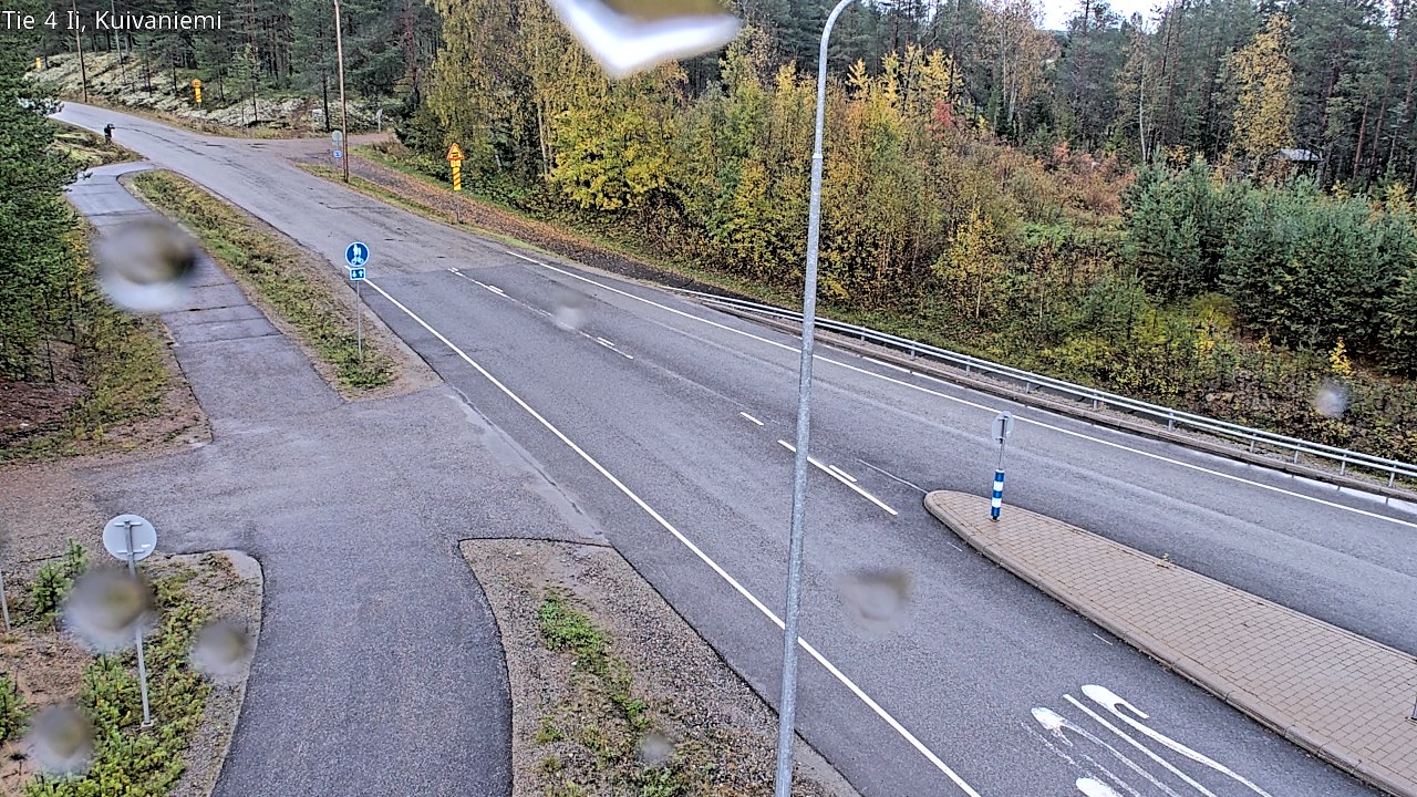Weather Camera Image Väg 4 Ii, Kuivaniemi, Ii, Pohjois-Pohjanmaa