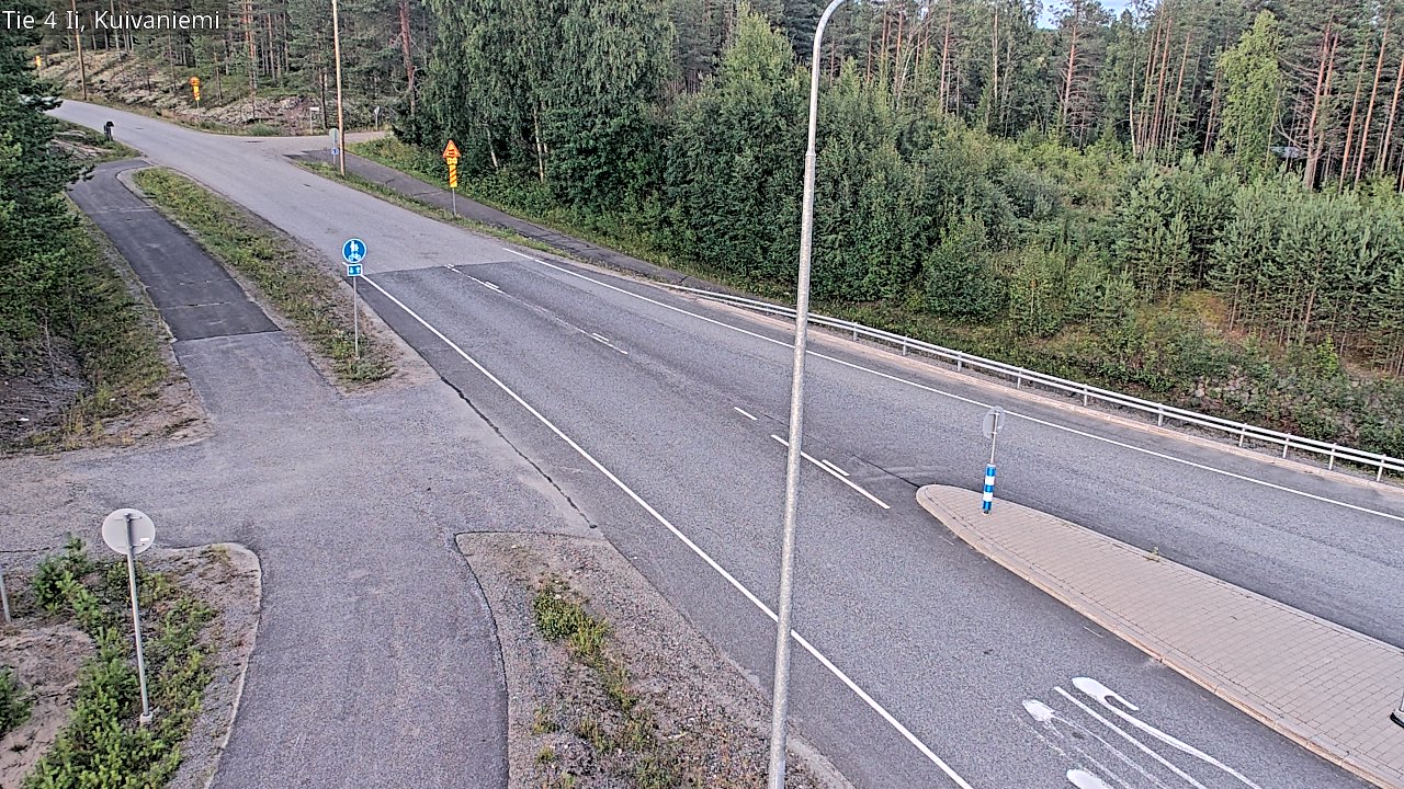 Kelikamerat Kuva Tie 4 Ii, Kuivaniemi, Ii, Pohjois-Pohjanmaa