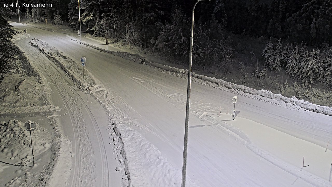 Weather Camera Image Road 4 Ii, Kuivaniemi, Ii, Pohjois-Pohjanmaa