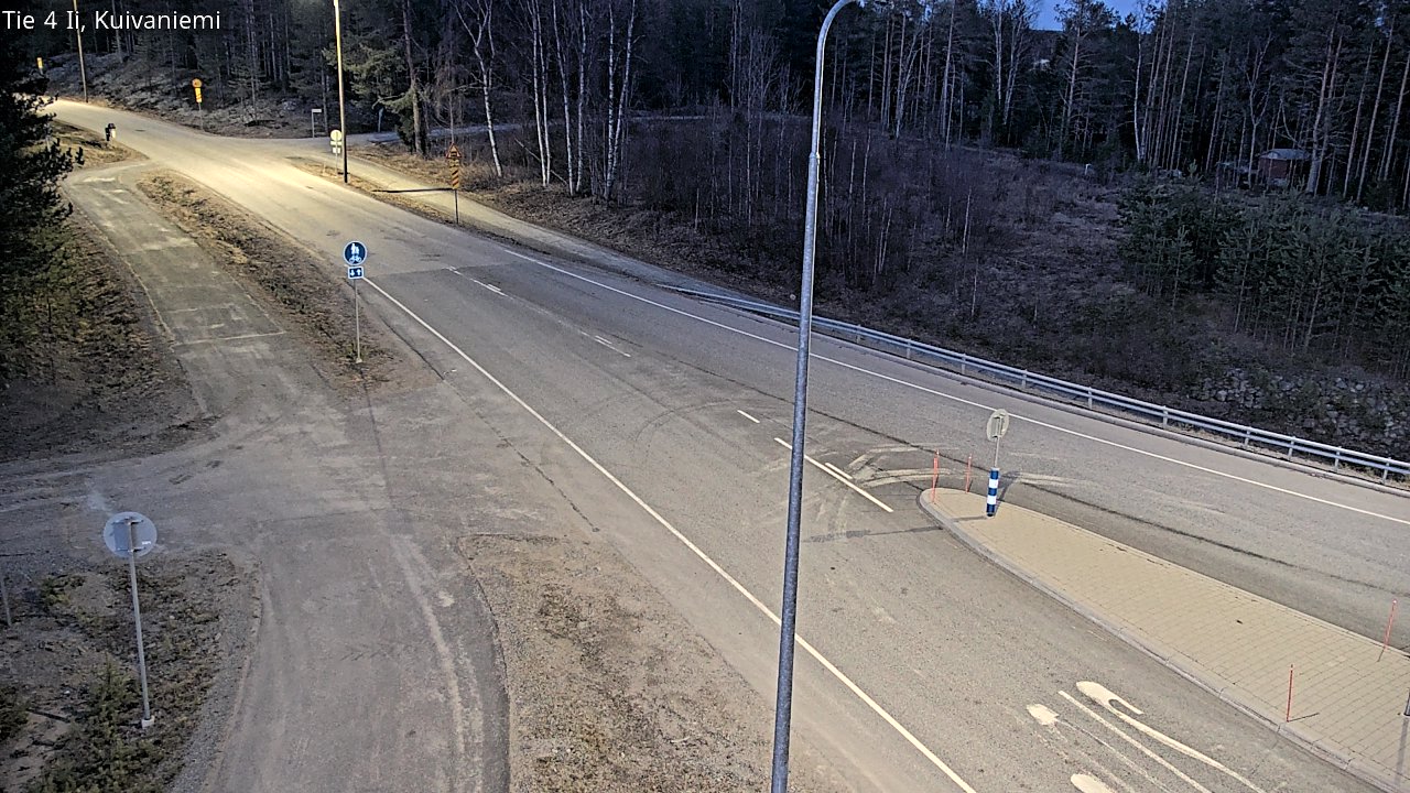 Weather Camera Image Road 4 Ii, Kuivaniemi, Ii, Pohjois-Pohjanmaa