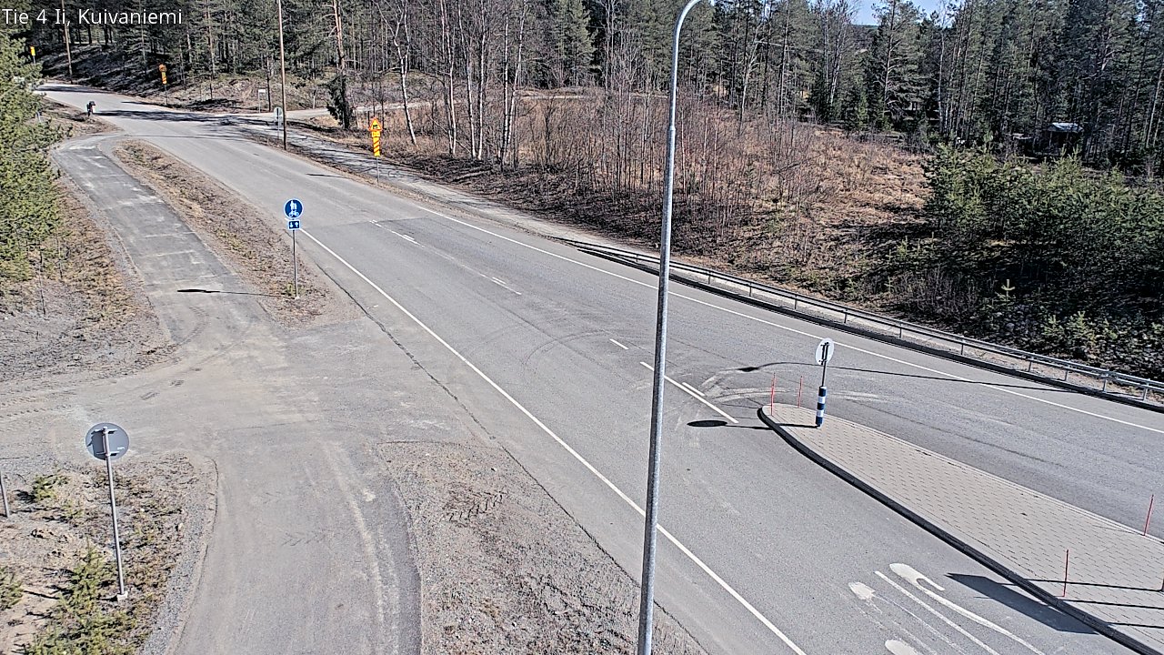 Weather Camera Image Road 4 Ii, Kuivaniemi, Ii, Pohjois-Pohjanmaa