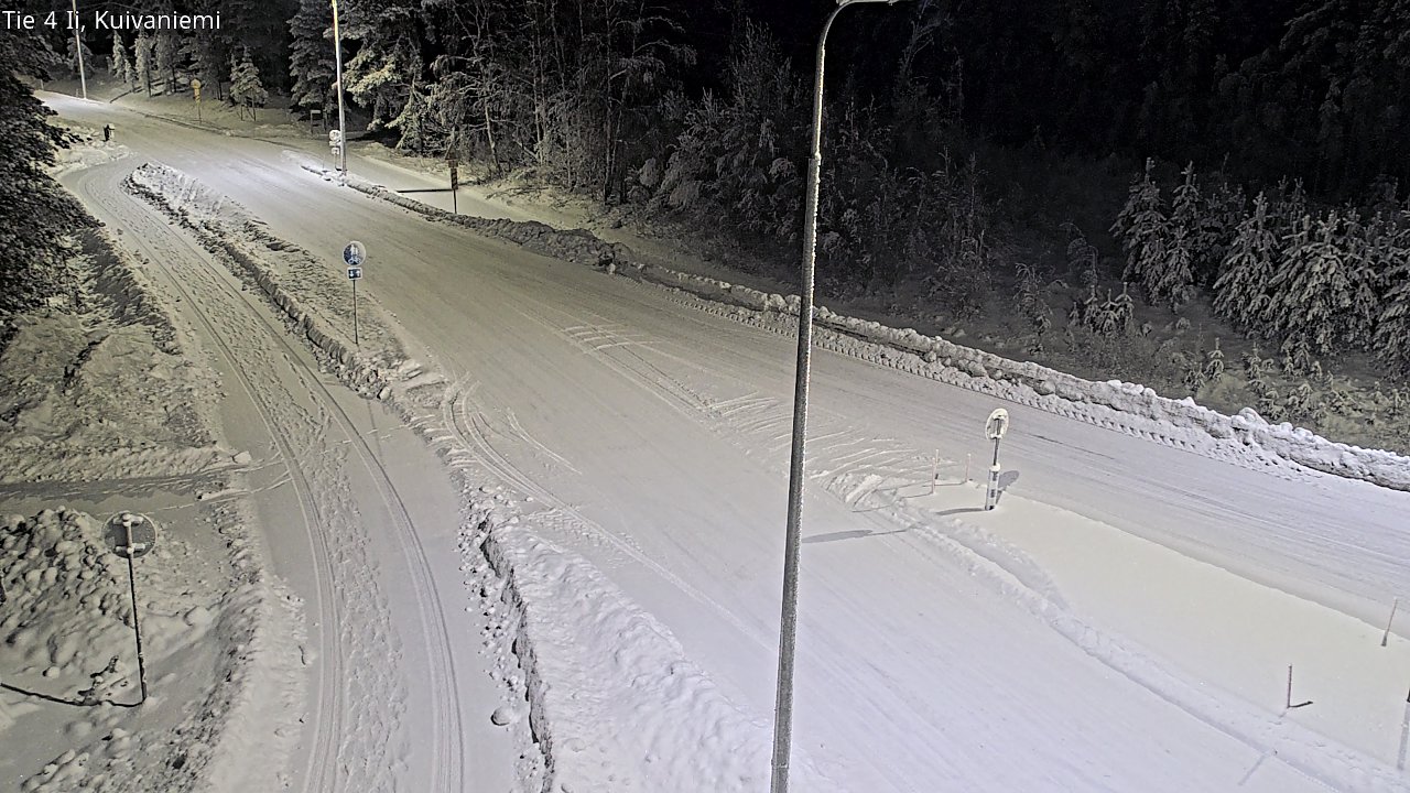 Weather Camera Image Road 4 Ii, Kuivaniemi, Ii, Pohjois-Pohjanmaa