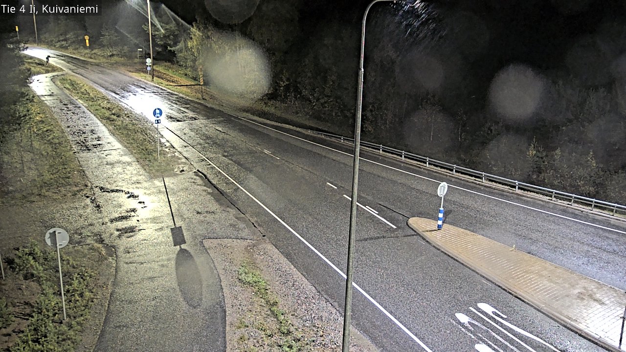 Weather Camera Image Väg 4 Ii, Kuivaniemi, Ii, Pohjois-Pohjanmaa