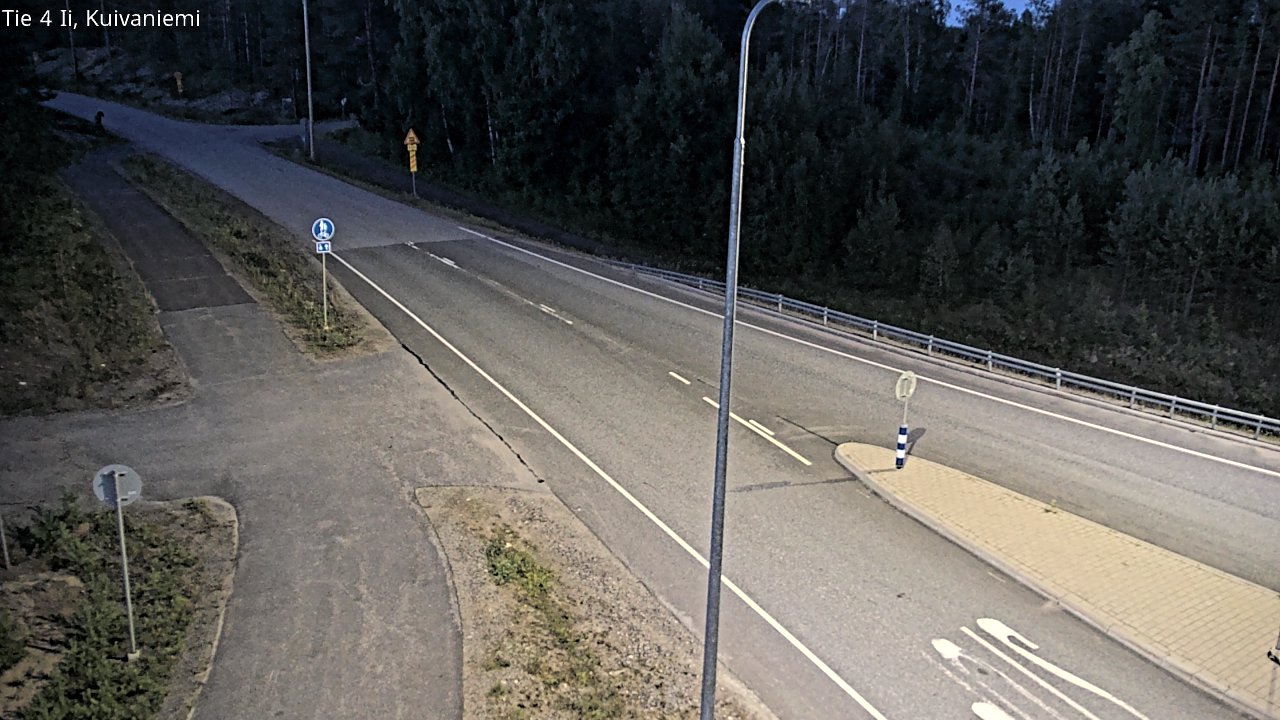 Kelikamerat Kuva Tie 4 Ii, Kuivaniemi, Ii, Pohjois-Pohjanmaa
