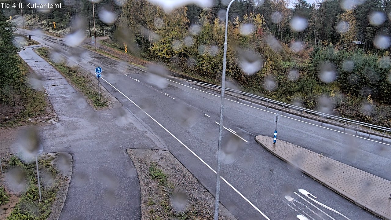 Weather Camera Image Väg 4 Ii, Kuivaniemi, Ii, Pohjois-Pohjanmaa
