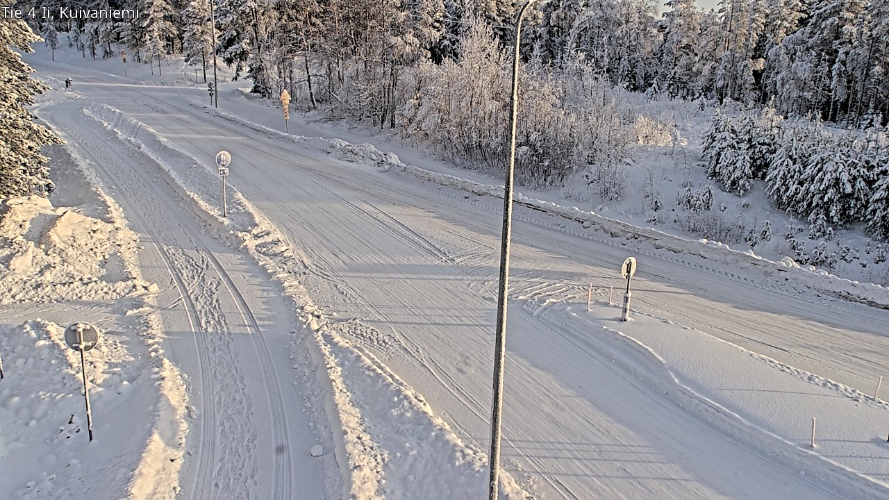 Weather Camera Image Road 4 Ii, Kuivaniemi, Ii, Pohjois-Pohjanmaa