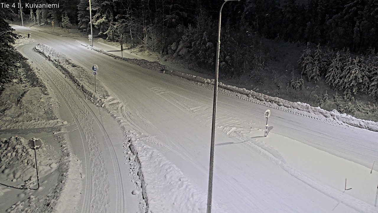 Weather Camera Image Road 4 Ii, Kuivaniemi, Ii, Pohjois-Pohjanmaa