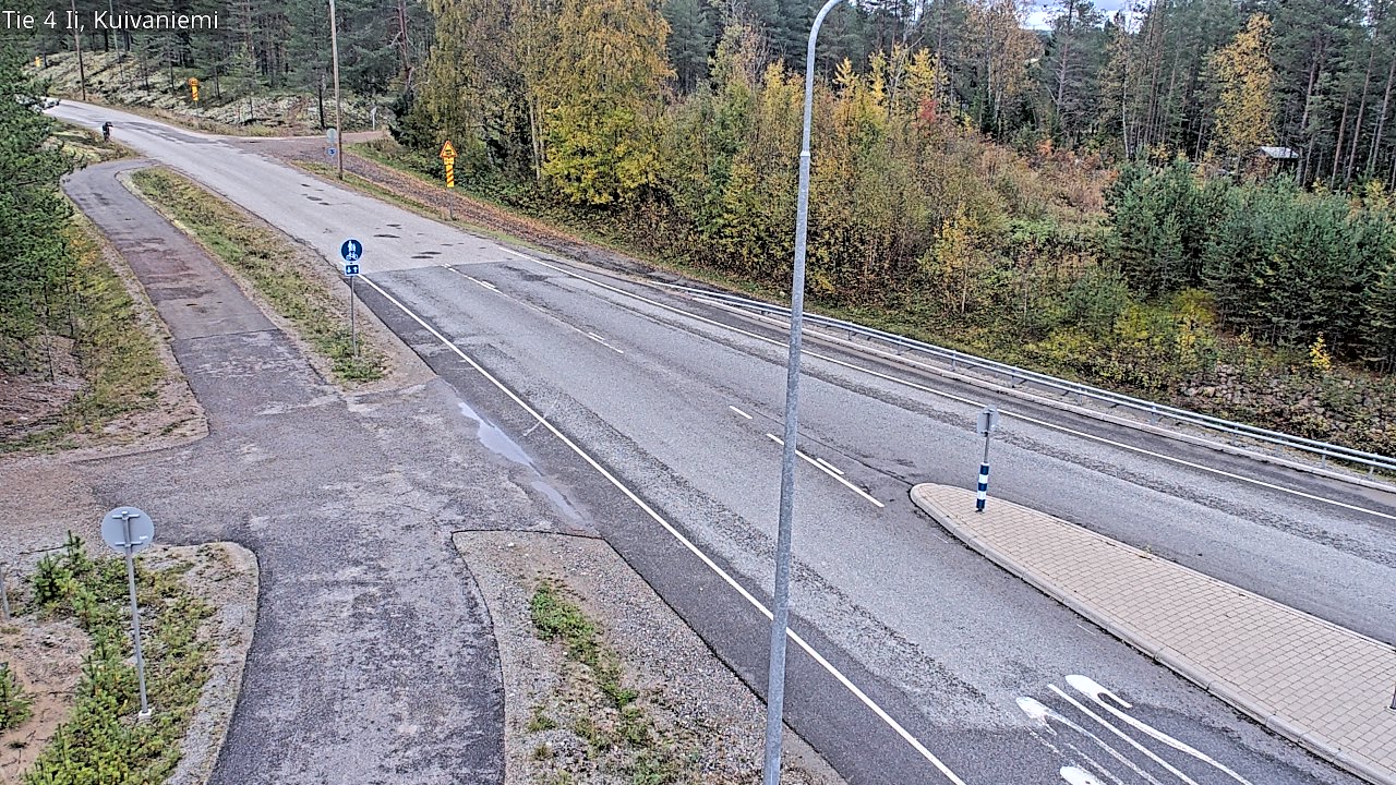 Weather Camera Image Väg 4 Ii, Kuivaniemi, Ii, Pohjois-Pohjanmaa