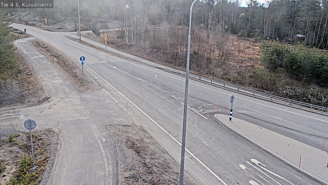 Weather Camera Image Road 4 Ii, Kuivaniemi, Ii, Pohjois-Pohjanmaa