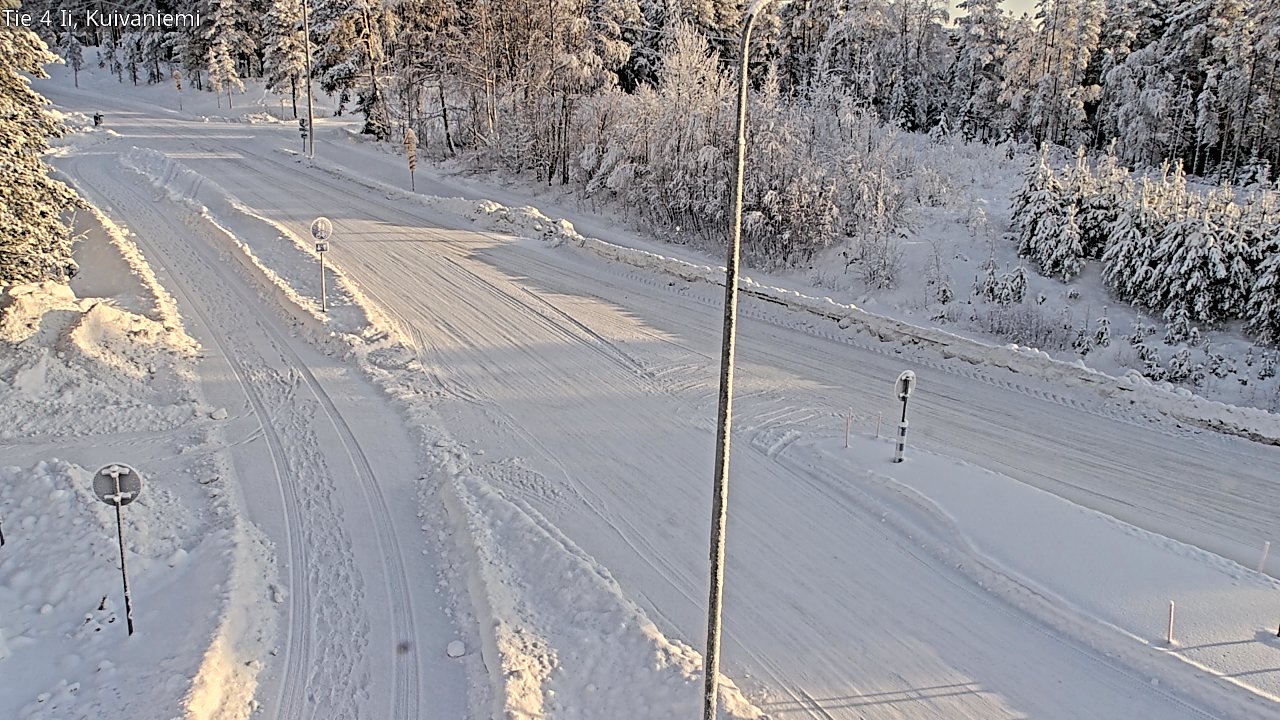 Weather Camera Image Road 4 Ii, Kuivaniemi, Ii, Pohjois-Pohjanmaa