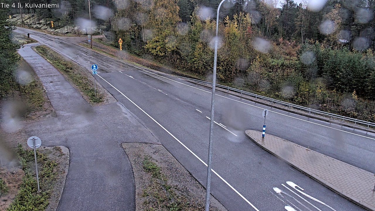 Weather Camera Image Väg 4 Ii, Kuivaniemi, Ii, Pohjois-Pohjanmaa