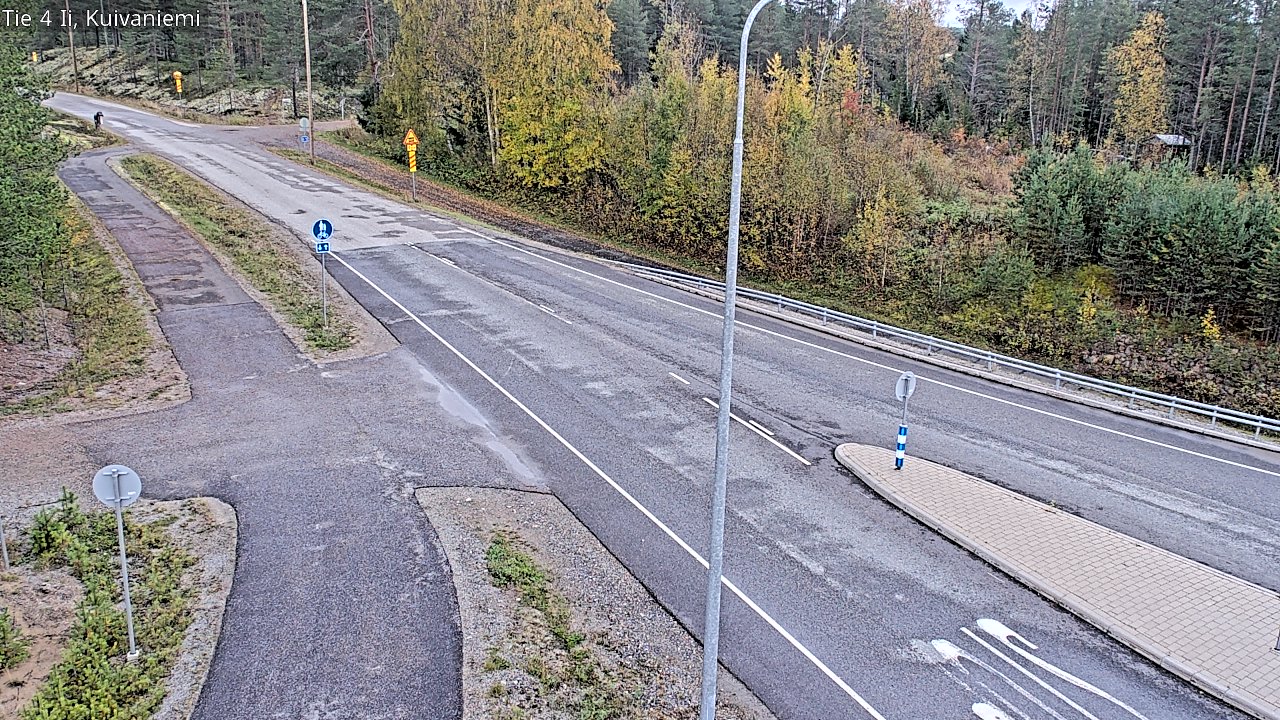 Weather Camera Image Väg 4 Ii, Kuivaniemi, Ii, Pohjois-Pohjanmaa