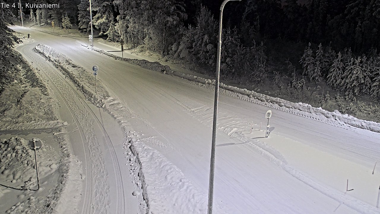 Weather Camera Image Road 4 Ii, Kuivaniemi, Ii, Pohjois-Pohjanmaa