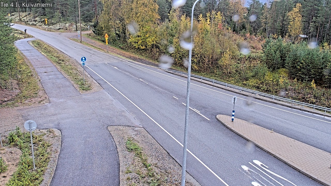 Weather Camera Image Väg 4 Ii, Kuivaniemi, Ii, Pohjois-Pohjanmaa