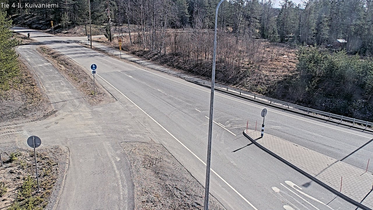 Weather Camera Image Road 4 Ii, Kuivaniemi, Ii, Pohjois-Pohjanmaa
