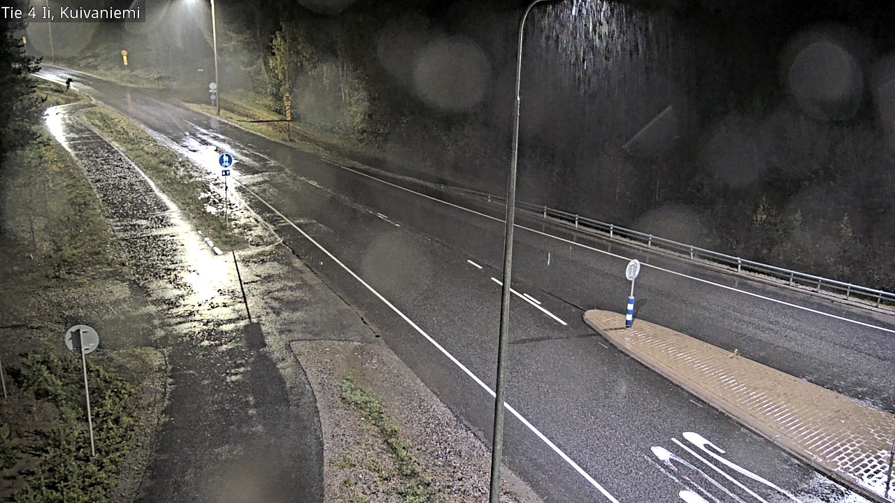 Weather Camera Image Väg 4 Ii, Kuivaniemi, Ii, Pohjois-Pohjanmaa