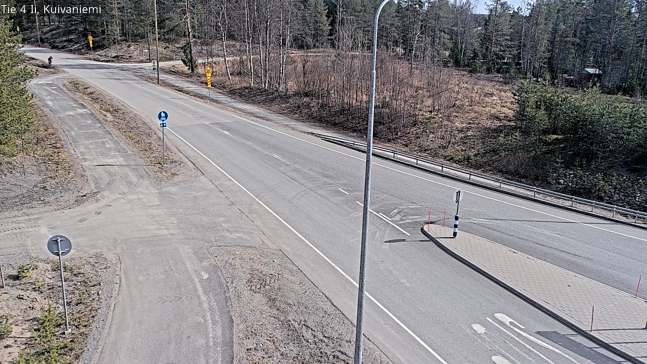 Weather Camera Image Road 4 Ii, Kuivaniemi, Ii, Pohjois-Pohjanmaa