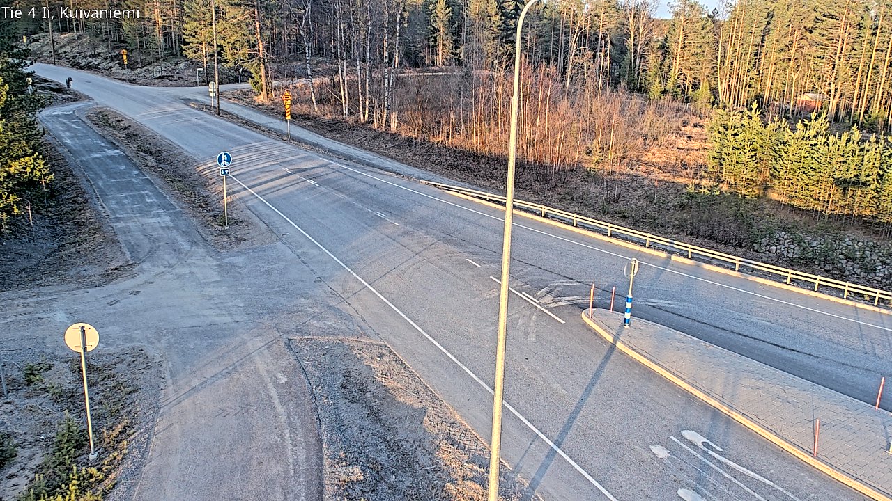 Weather Camera Image Road 4 Ii, Kuivaniemi, Ii, Pohjois-Pohjanmaa