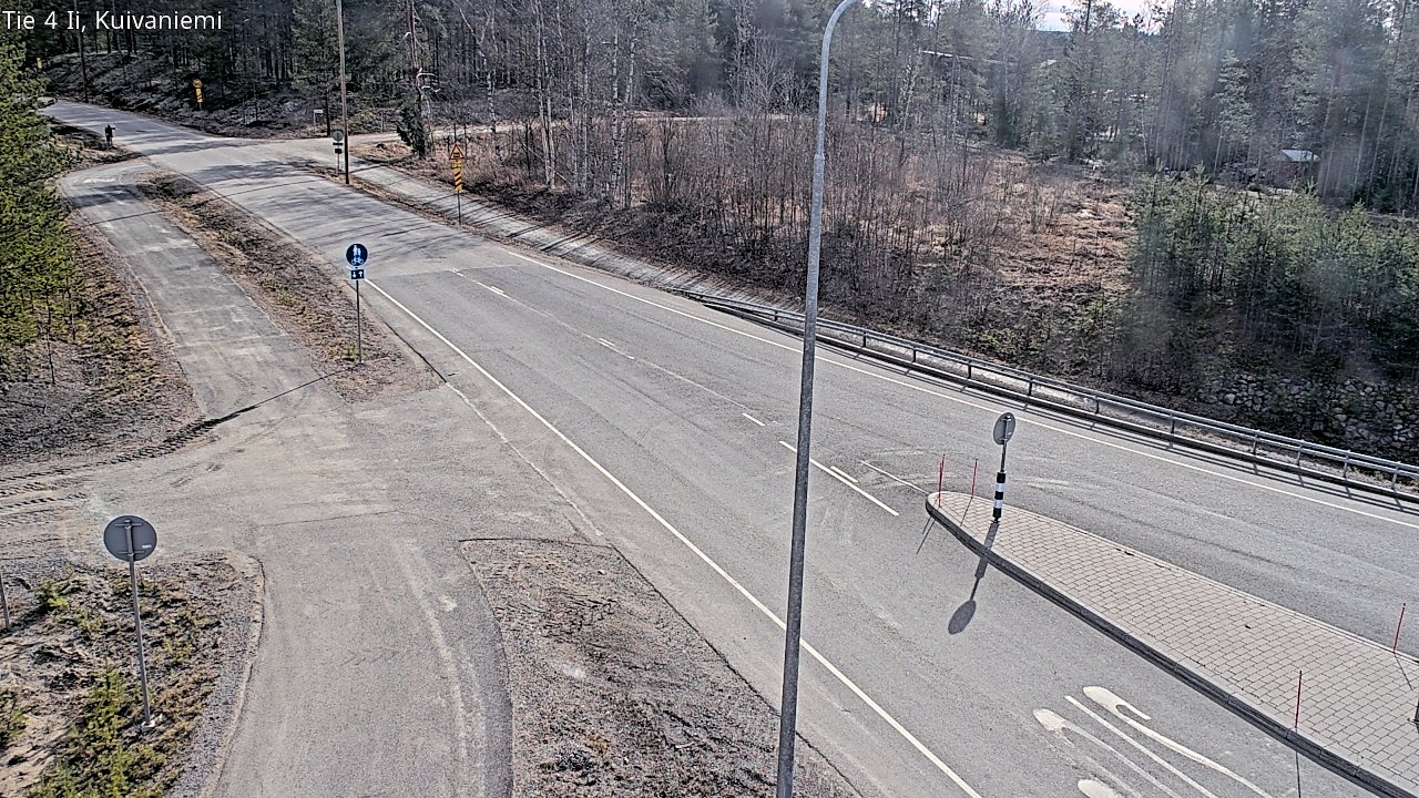 Weather Camera Image Road 4 Ii, Kuivaniemi, Ii, Pohjois-Pohjanmaa