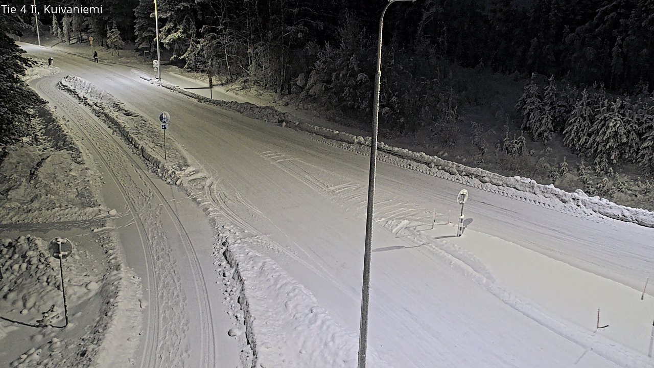 Weather Camera Image Road 4 Ii, Kuivaniemi, Ii, Pohjois-Pohjanmaa