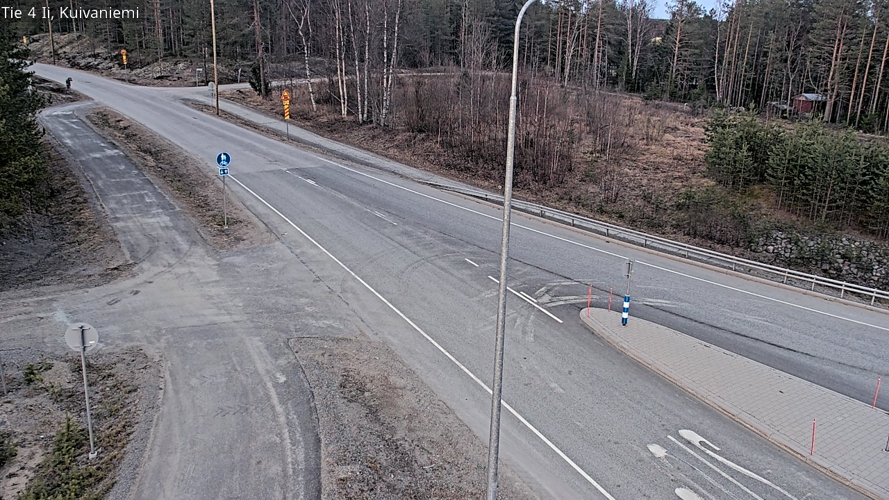Weather Camera Image Road 4 Ii, Kuivaniemi, Ii, Pohjois-Pohjanmaa