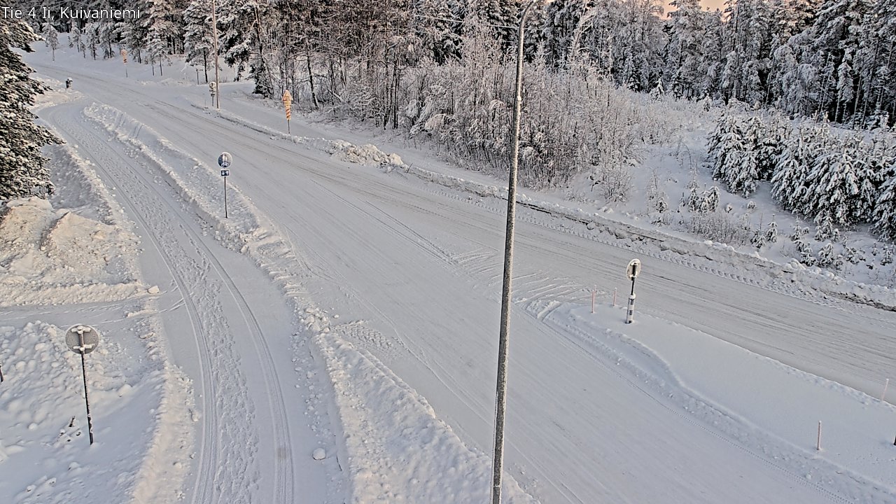 Weather Camera Image Road 4 Ii, Kuivaniemi, Ii, Pohjois-Pohjanmaa