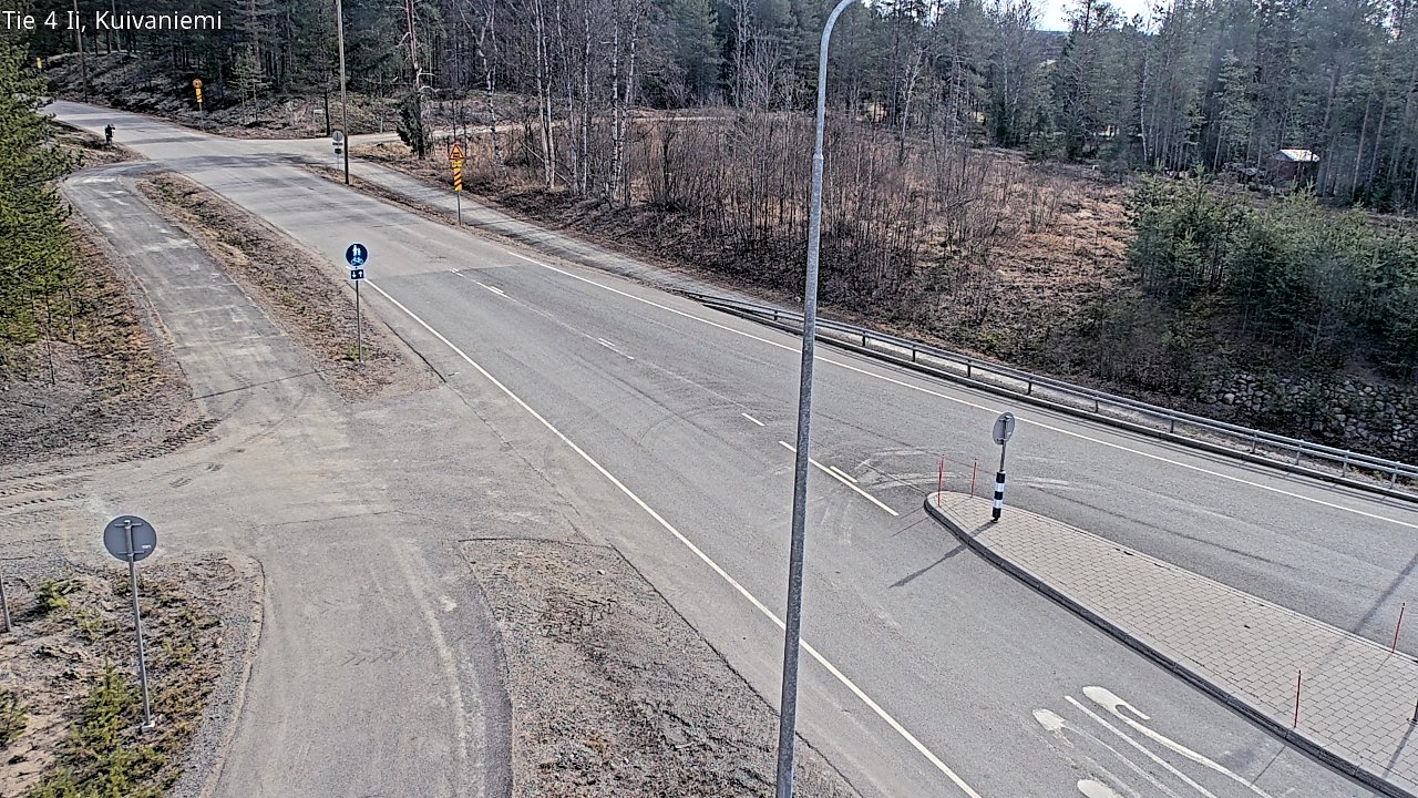 Weather Camera Image Road 4 Ii, Kuivaniemi, Ii, Pohjois-Pohjanmaa
