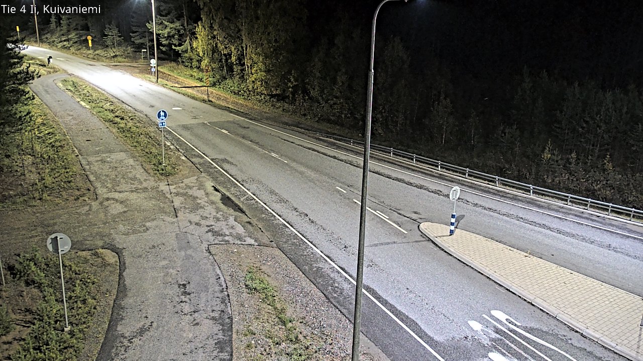 Weather Camera Image Väg 4 Ii, Kuivaniemi, Ii, Pohjois-Pohjanmaa