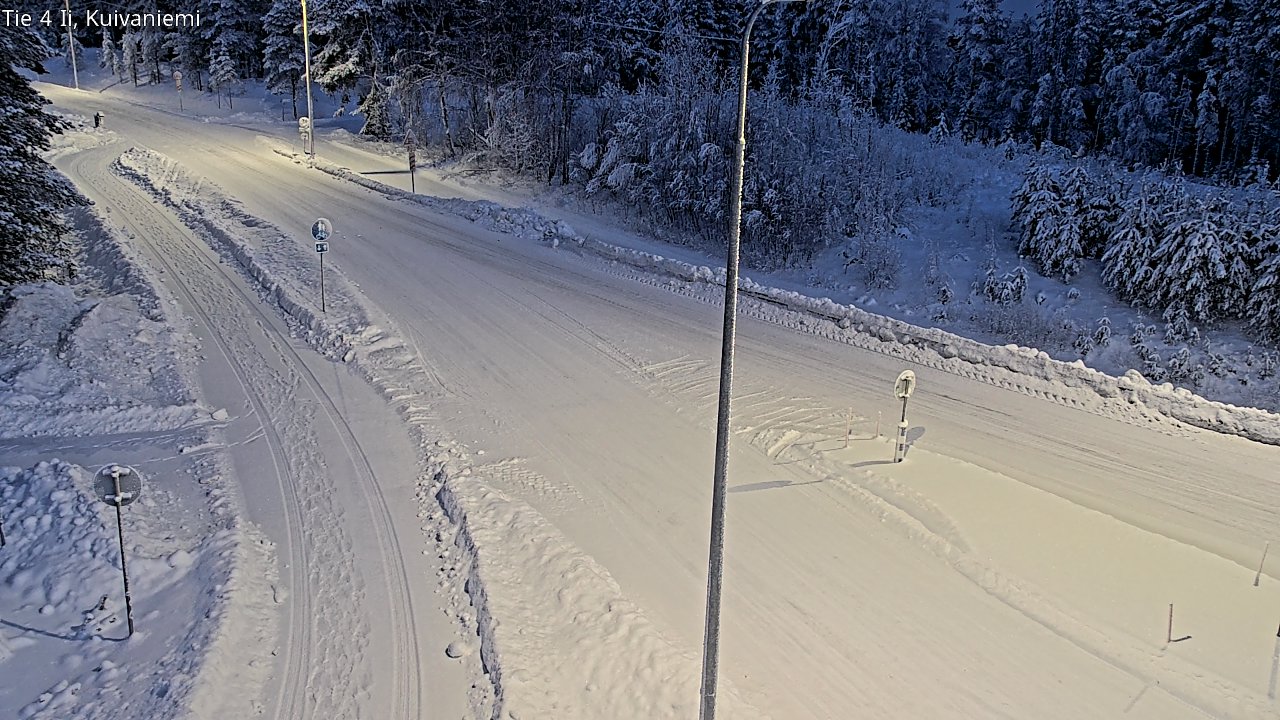 Weather Camera Image Road 4 Ii, Kuivaniemi, Ii, Pohjois-Pohjanmaa