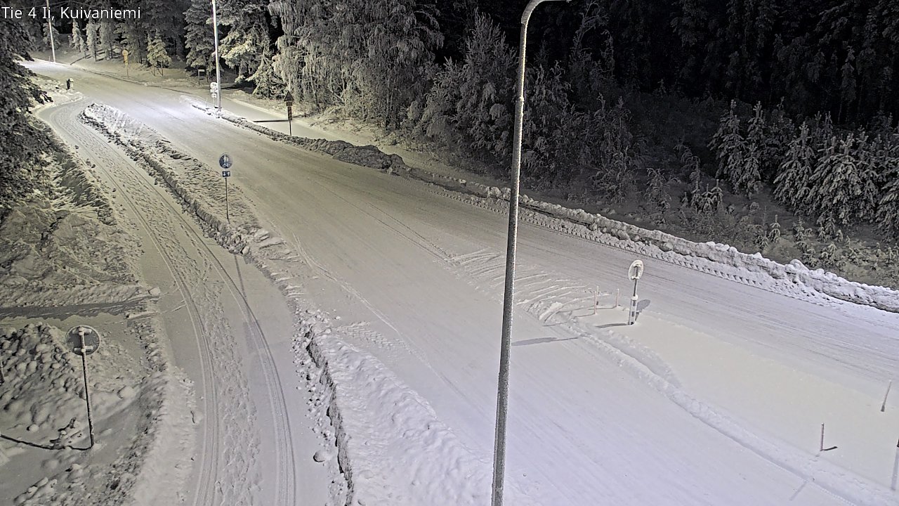 Weather Camera Image Road 4 Ii, Kuivaniemi, Ii, Pohjois-Pohjanmaa