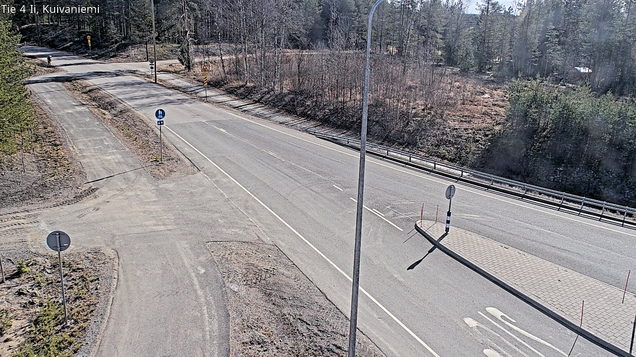 Weather Camera Image Road 4 Ii, Kuivaniemi, Ii, Pohjois-Pohjanmaa