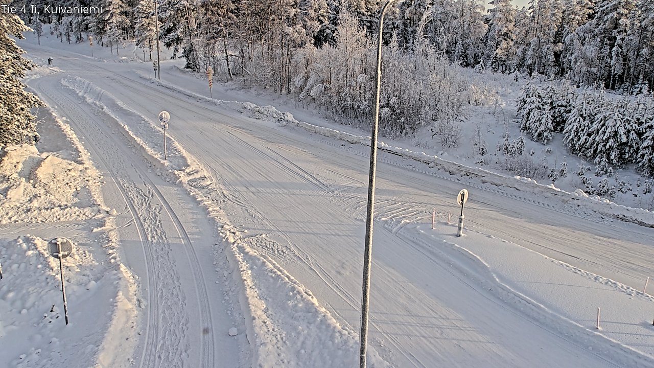Weather Camera Image Road 4 Ii, Kuivaniemi, Ii, Pohjois-Pohjanmaa