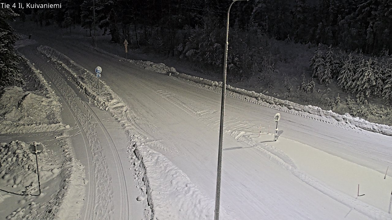 Weather Camera Image Road 4 Ii, Kuivaniemi, Ii, Pohjois-Pohjanmaa