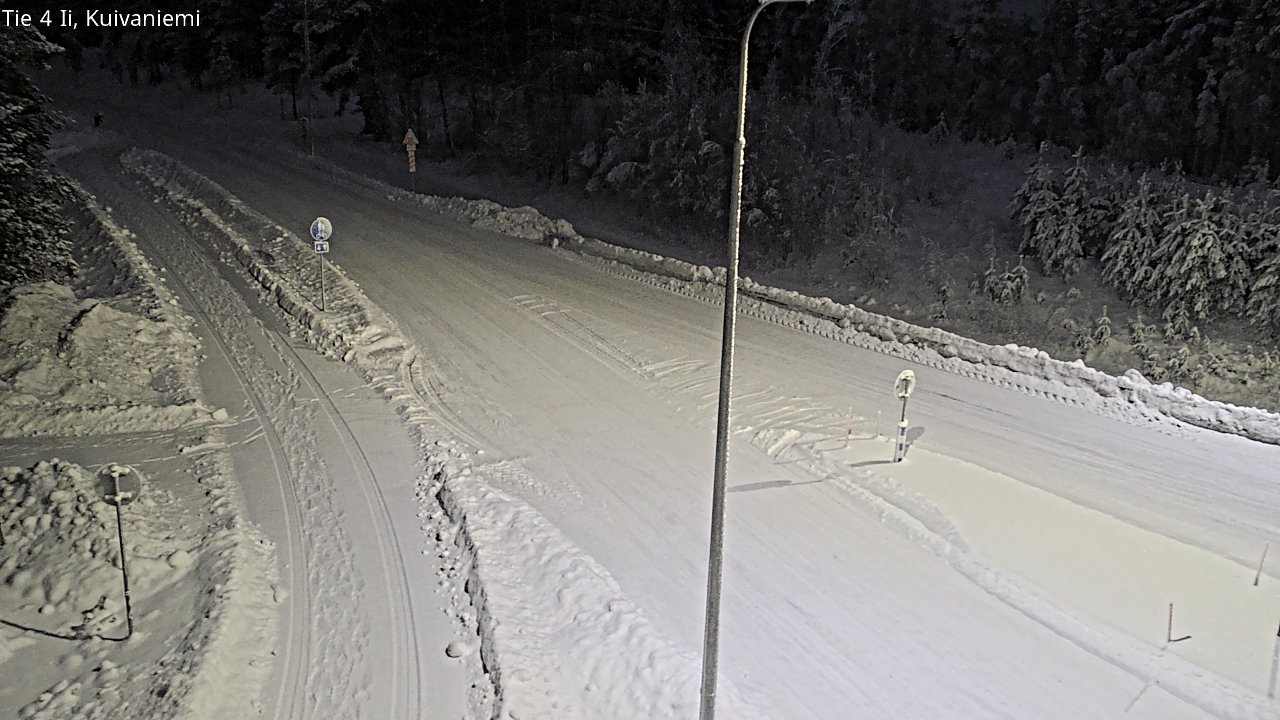 Weather Camera Image Road 4 Ii, Kuivaniemi, Ii, Pohjois-Pohjanmaa