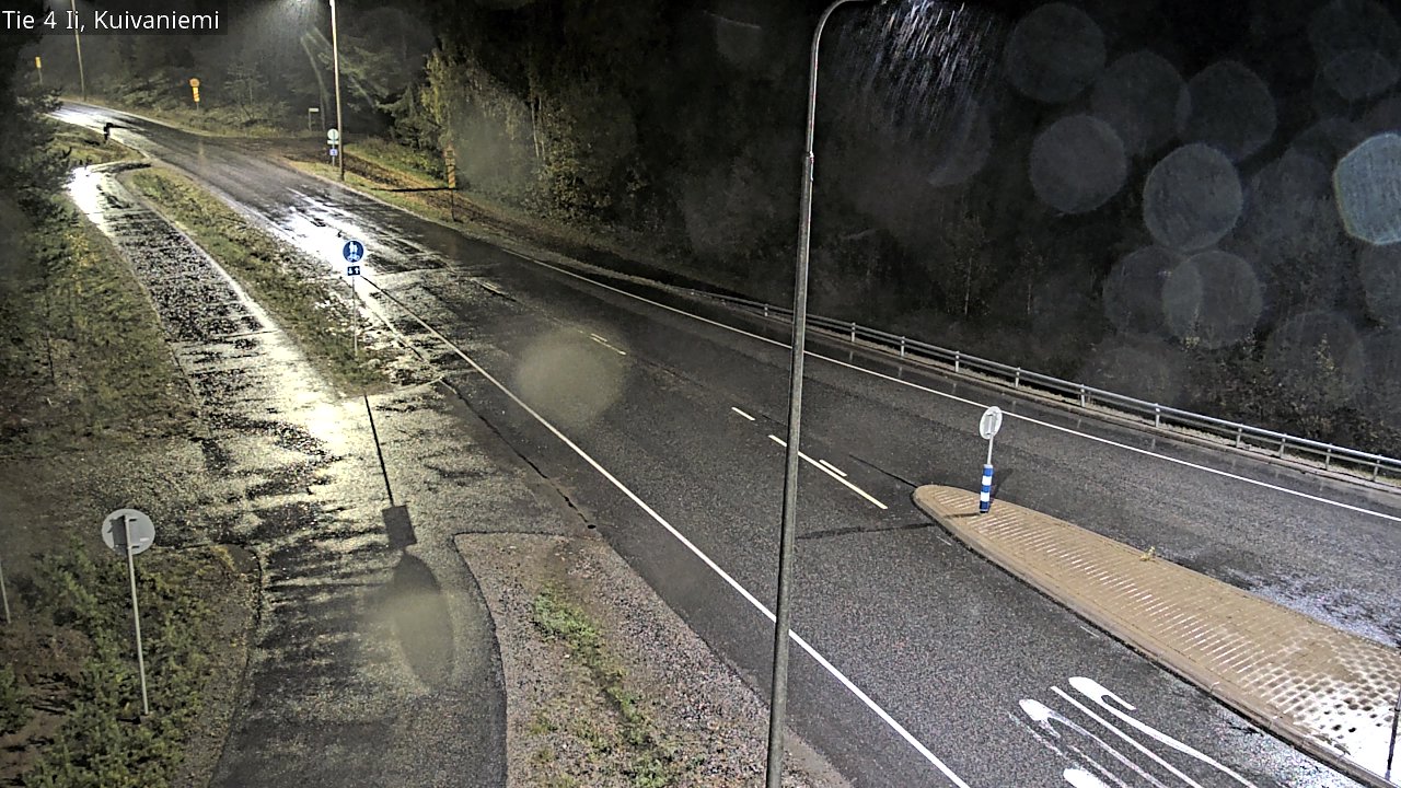 Weather Camera Image Väg 4 Ii, Kuivaniemi, Ii, Pohjois-Pohjanmaa