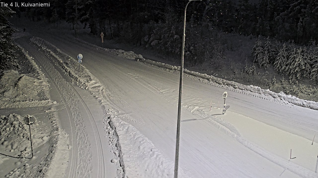 Weather Camera Image Road 4 Ii, Kuivaniemi, Ii, Pohjois-Pohjanmaa
