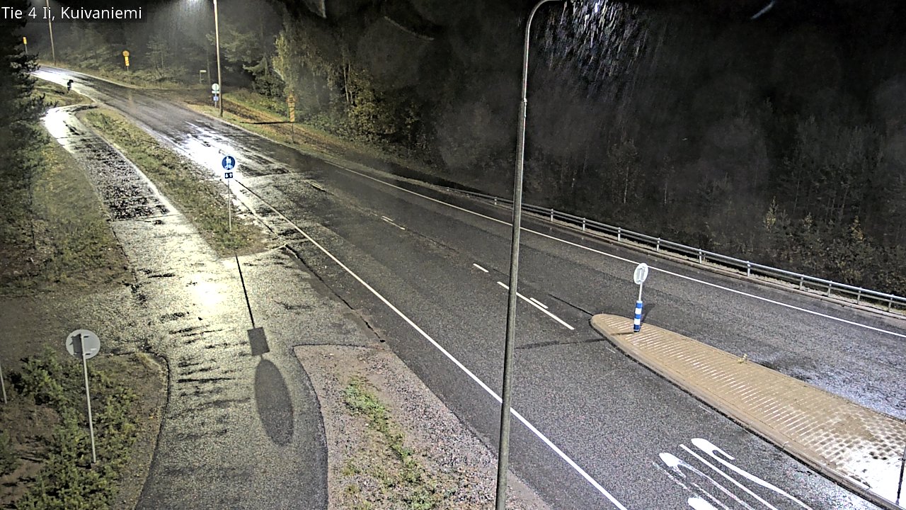 Weather Camera Image Väg 4 Ii, Kuivaniemi, Ii, Pohjois-Pohjanmaa