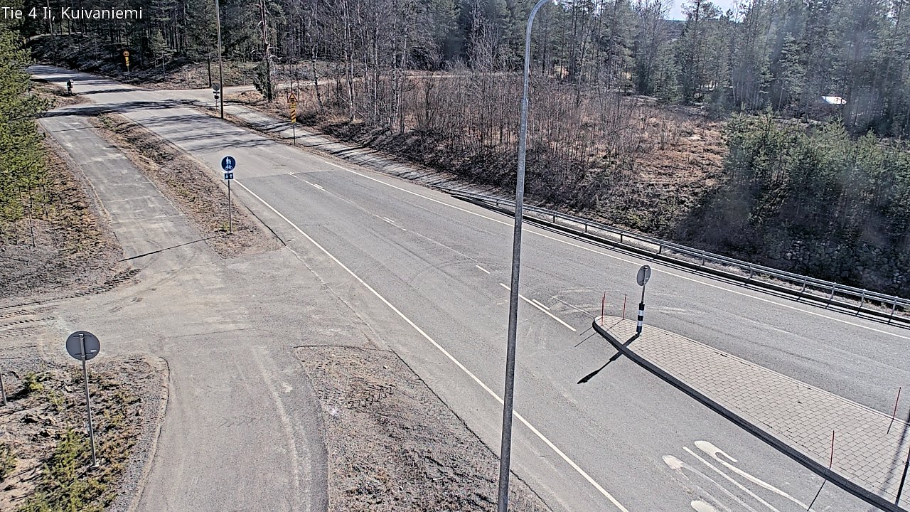Weather Camera Image Road 4 Ii, Kuivaniemi, Ii, Pohjois-Pohjanmaa