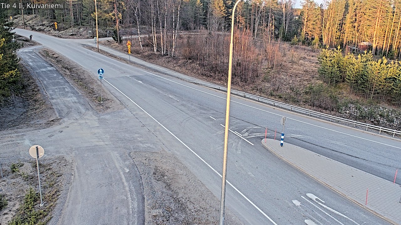 Weather Camera Image Road 4 Ii, Kuivaniemi, Ii, Pohjois-Pohjanmaa