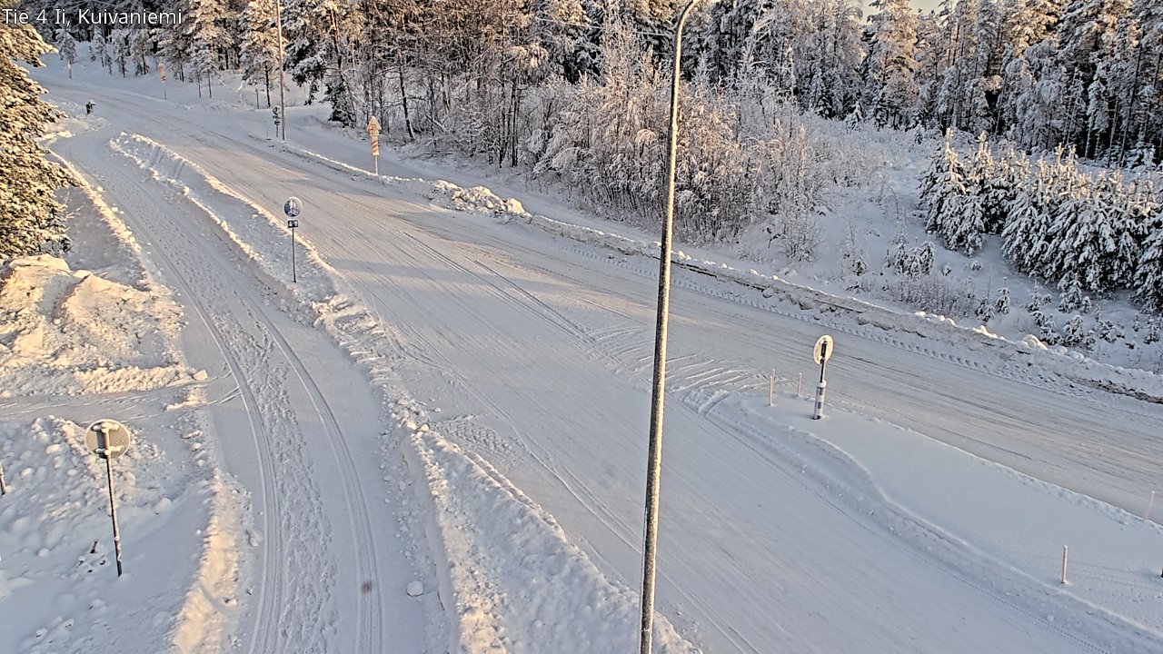 Weather Camera Image Road 4 Ii, Kuivaniemi, Ii, Pohjois-Pohjanmaa