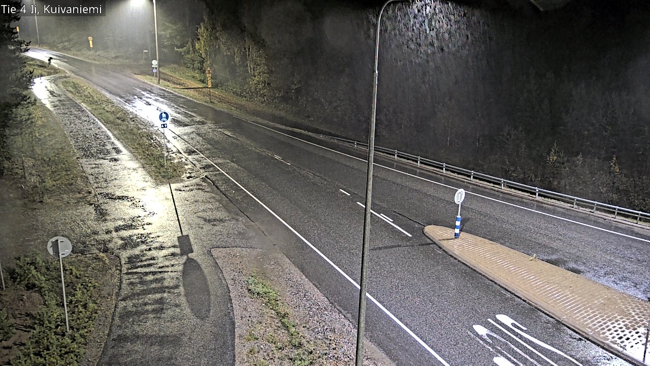 Weather Camera Image Väg 4 Ii, Kuivaniemi, Ii, Pohjois-Pohjanmaa