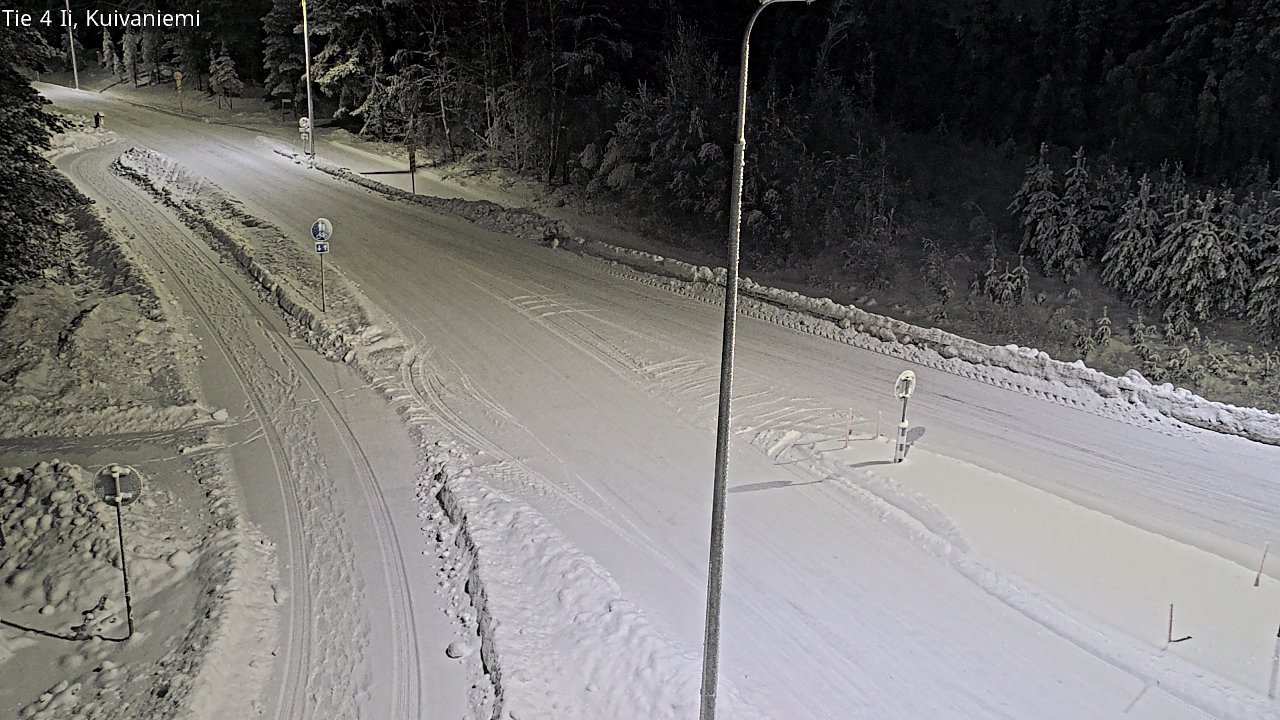 Weather Camera Image Road 4 Ii, Kuivaniemi, Ii, Pohjois-Pohjanmaa